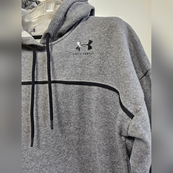 Under Armour Rival Fleece Long-Sleeve Tunic for Ladies - Picture 4 of 7